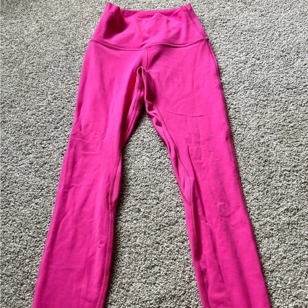 Pink lululemon leggings